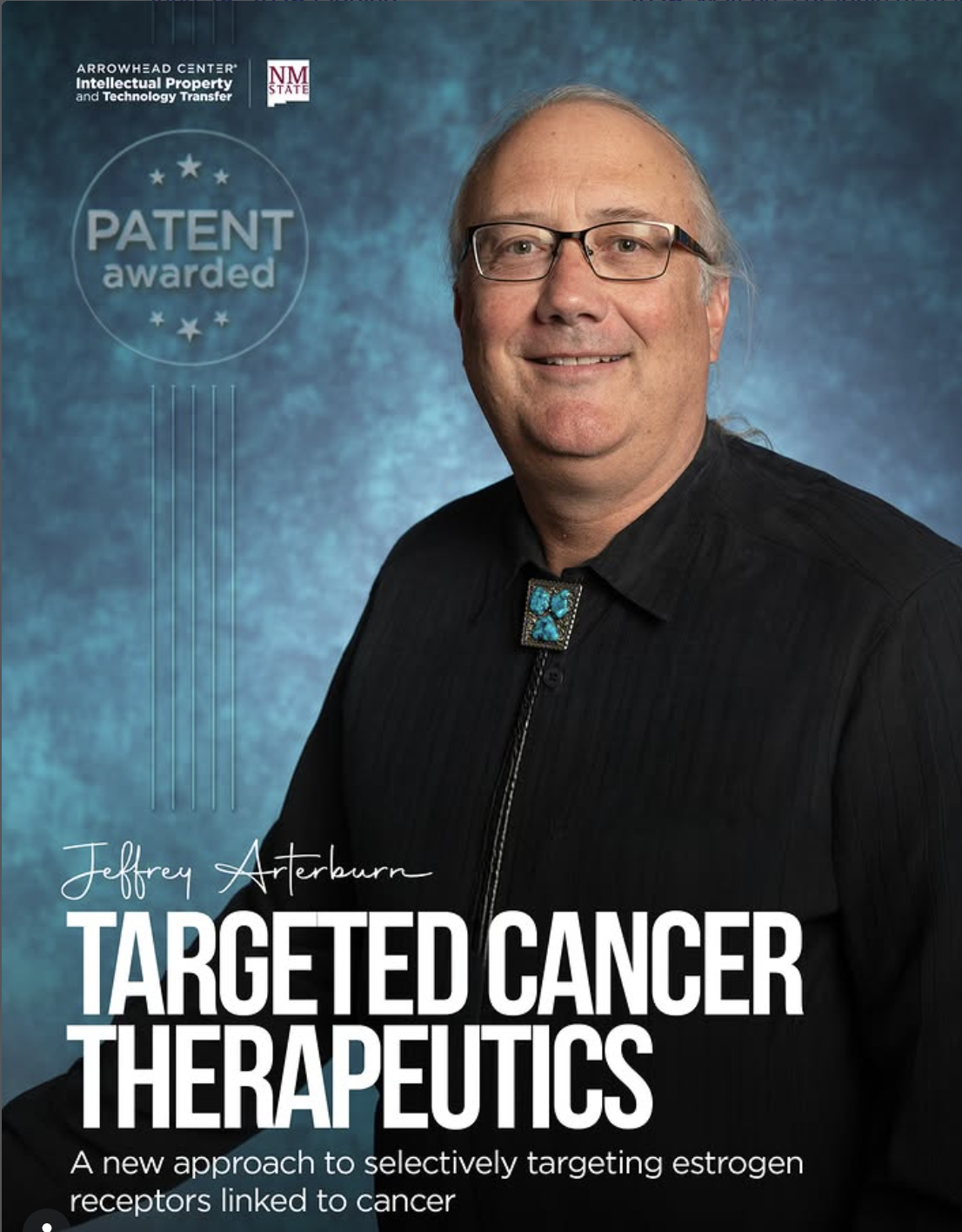 Image of Dr. Arterburn Patent Awarded